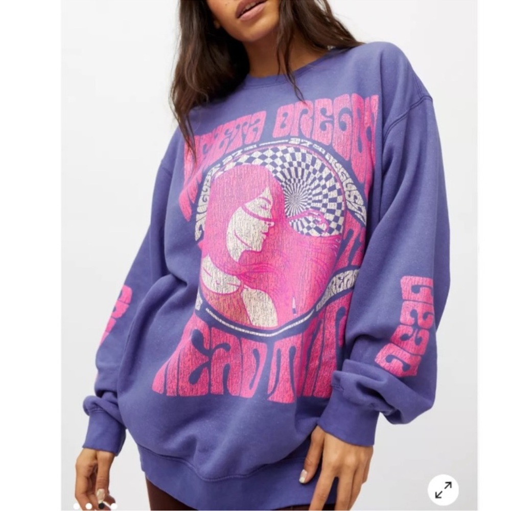 Urban Outfitters Grateful Dead Oregon 1972 Crew Neck Sweatshirt S/M *Oversized